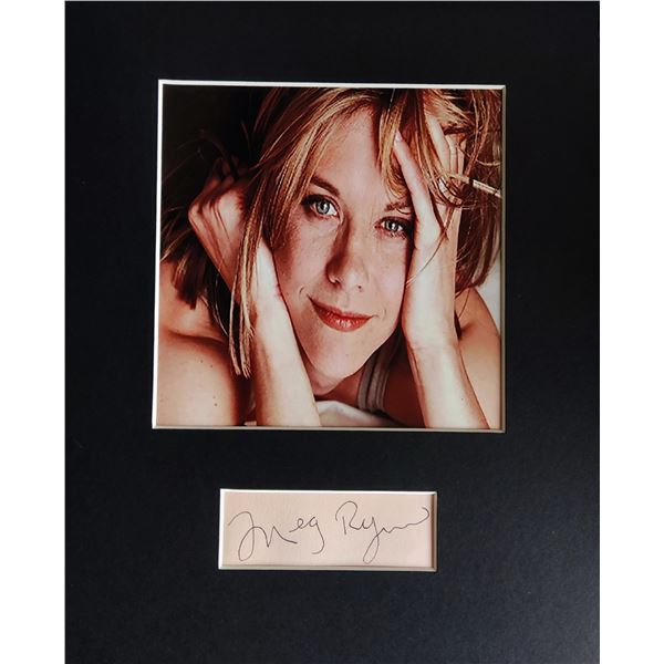 Meg Ryan autograph (1961-).