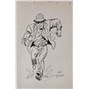 Will Eisner drawing of 'The Spirit'.