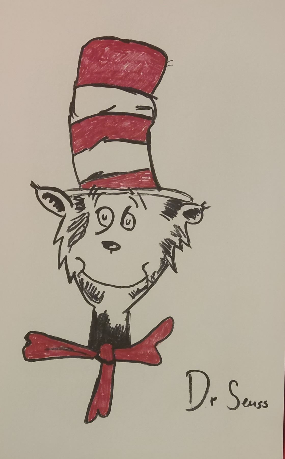 Dr. Seuss (Theodor Seuss Geisel) - The Cat in the hat.