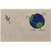 Image 1 : Michael Jackson - Earth and Dove drawing.