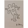 Image 1 : Keith Haring Jigsaw man drawing.
