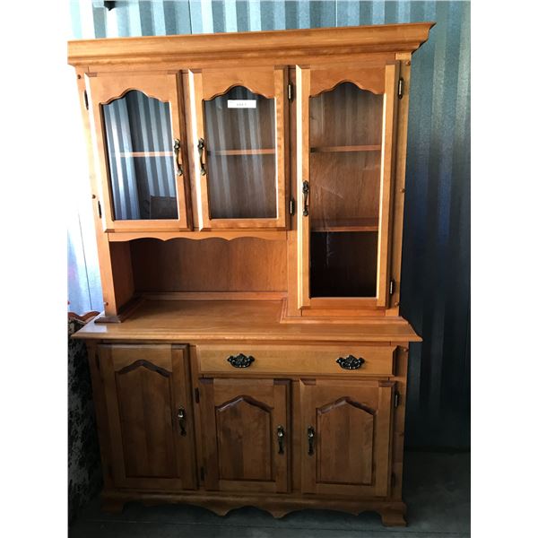 Wooden Glass China Cabinet