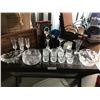 Image 1 : Assorted Crystal & Glass incl Champagne Flutes, Tumblers, Bowls & Candle Holders