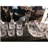 Image 4 : Assorted Crystal & Glass incl Champagne Flutes, Tumblers, Bowls & Candle Holders