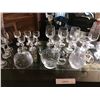 Image 3 : Princess House Heritage Pitcher, Gravy Bowl & Dessert Dome & Asst Martini/Aperitif/Brandy Glasses
