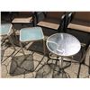 Image 4 : 4 Outdoor Chairs and 5 Small Outdoor Tables