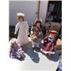 Image 1 : Beautiful Assorted Porcelain Dolls (Chairs not Included)