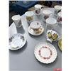 Image 2 : Beautiful Assortment of Teacups and Saucers, 2 Wildrose plates