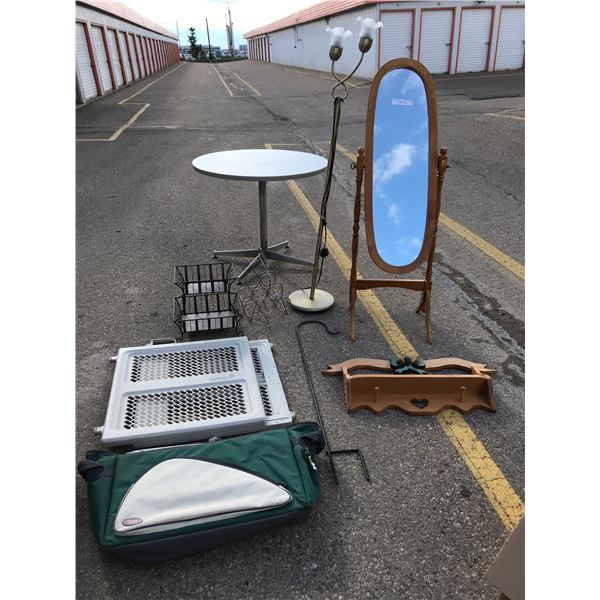 Safety 1st Doggie/Baby Gate, Wind Holder, 2 Tier Plant Stand, Cooler, Decorative Wood Coat Wall Hang