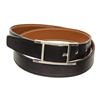 Image 1 : Hermes Black Brown Leather Api 85 Belt