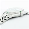 Image 9 : Rolex Mens Stainless Steel Diamond Lugs Green Diamond & Emerald Datejust Wristwa