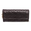 Image 1 : Christian Dior Black Leather Wallet On Chain