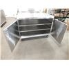Image 2 : Stainless Steel Storage Cabinet On Wheels