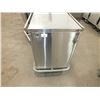 Image 1 : Stainless Steel Storage Cart On Wheels