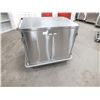 Image 1 : Stainless Steel Storage Cabinet On Wheels