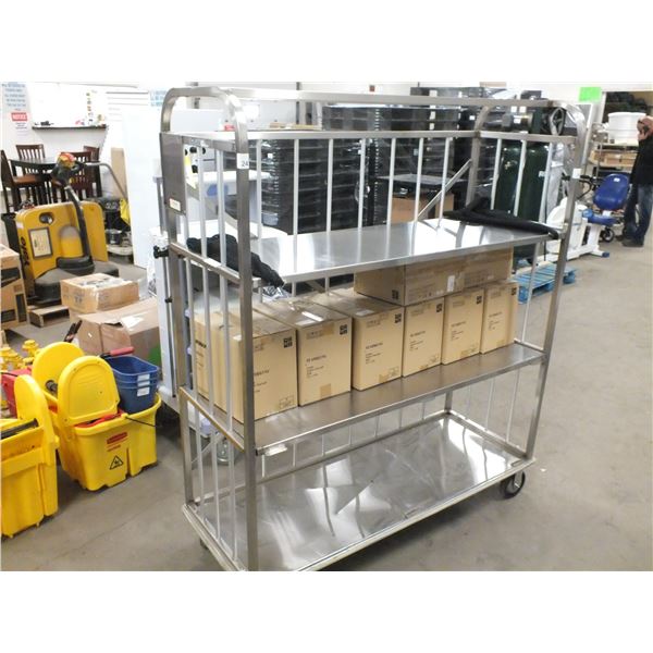 Stainless Steel Cart On Wheels