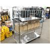 Image 1 : Stainless Steel Cart On Wheels