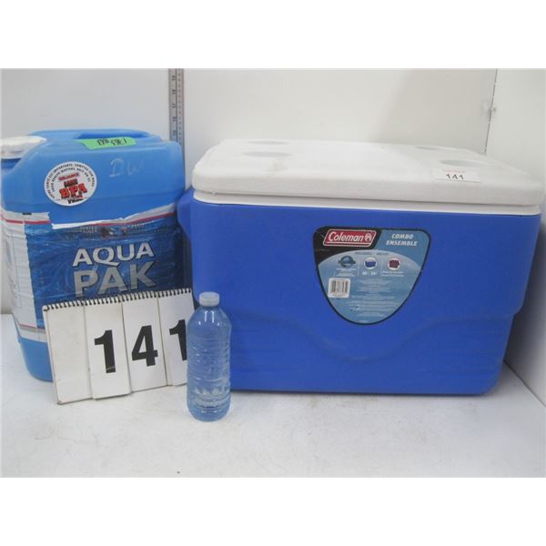 Coleman Cooler / Aqua Pak Water Jug