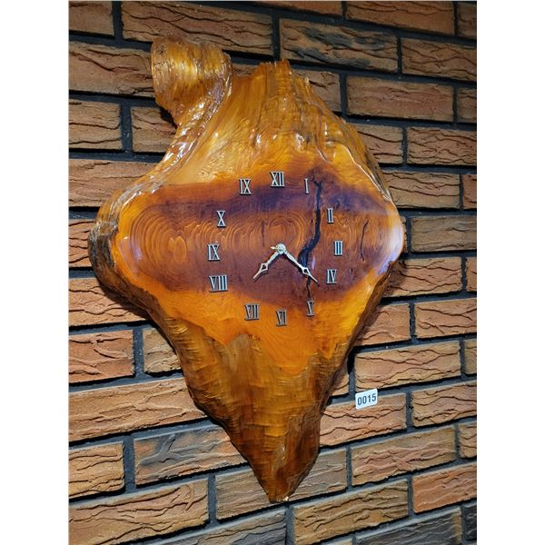 Ornate Wood Wall Clock