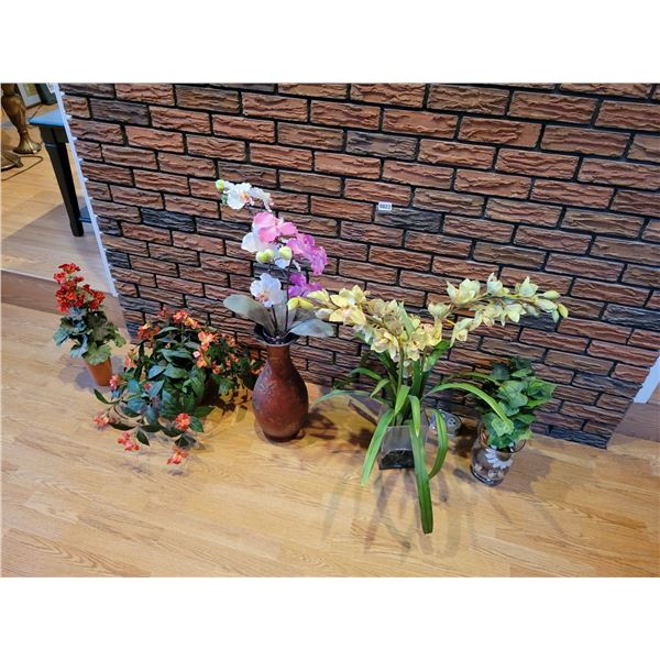 Artificial Flowers with Pots/Vases