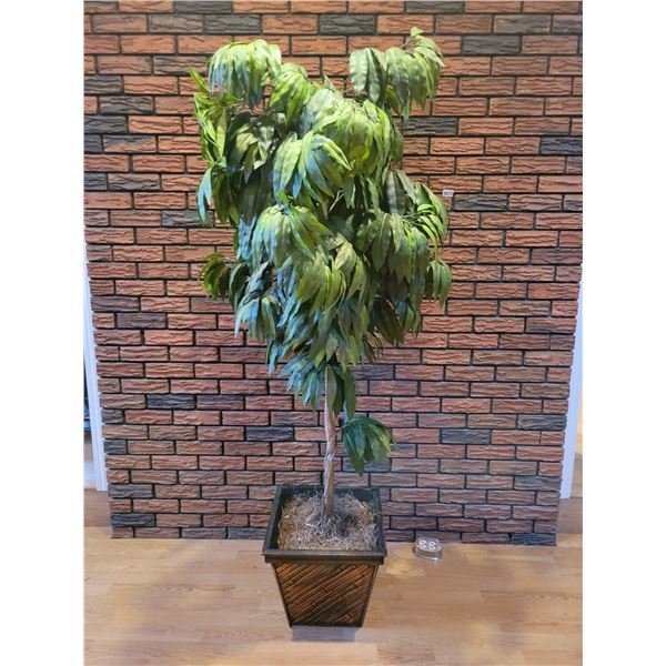 Large Silk Blumenland Schweiz Tree & Ornate Pot