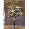 Image 1 : Large Silk Ficus Tree with Lights