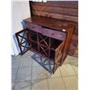 Image 1 : Wooden Buffet with Wine Rack (Needs Repair)
