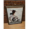 Image 1 : Large Framed Female Matador Painting Artist Rodriguez