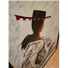 Image 2 : Large Framed Female Matador Painting Artist Rodriguez