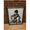 Image 1 : Large Framed Male Matador Painting Artist Rodriguez
