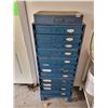 Image 1 : Bowman - 13 Drawer Storage with Pins, Bushings, Clamps, Hose Fittings, O Rings & Terminals