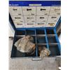 Image 9 : Bowman - 13 Drawer Storage with Pins, Bushings, Clamps, Hose Fittings, O Rings & Terminals