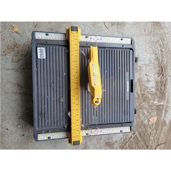 Mastercraft Hawkeye Laser Wet Table Saw Model 55-6825-2 - 4.5" 120V 60hz