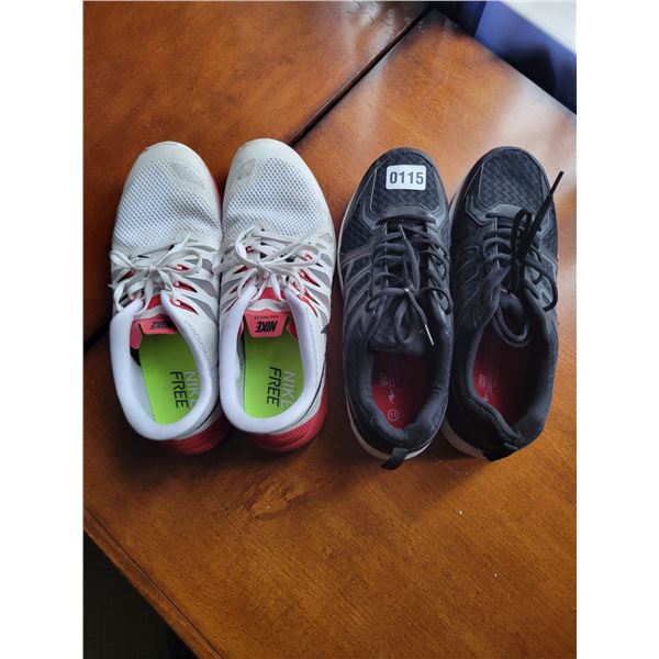Nike Free Sneakers Size 13 & Active Performance Sneakers Size 11