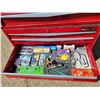 Image 11 : Mastercraft Tool Chest (M#058-0954-4) & Cabinet (M#058-0955-2) with Key & All Contents Shown