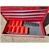 Image 12 : Mastercraft Tool Chest (M#058-0954-4) & Cabinet (M#058-0955-2) with Key & All Contents Shown