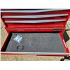 Image 9 : Mastercraft Tool Chest (M#058-0954-4) & Cabinet (M#058-0955-2) with Key & All Contents Shown