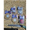 Image 2 : Mastercraft Wire Wheel Brushes (5) - 2 Magnetic Pick-up Tools - Yardworks Hand Saw - Punch & Chisel