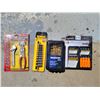 Image 1 : Drop Forged Adjustable Wrench - Dewalt 11 Piece Socket Set - 8 Piece Pick & Driver Set - Drill Bit