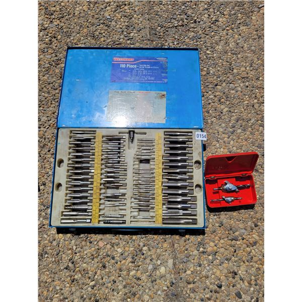 Westward 110 Piece Tap & Die Set (Missing Some Pieces) & Rockford 1-2 1/2" & 5/8"-1 1/2"