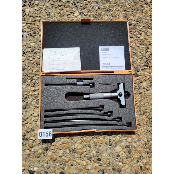 Mitutoyo Professional Depth Micrometer