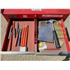 Image 2 : Westward Tool Chest with All Contents Shown (Chisels, Metal Sheets, Allen Keys, Pitch Gauges &
