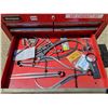 Image 4 : Westward Tool Chest with All Contents Shown (Chisels, Metal Sheets, Allen Keys, Pitch Gauges &