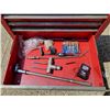 Image 6 : Westward Tool Chest with All Contents Shown (Chisels, Metal Sheets, Allen Keys, Pitch Gauges &