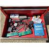 Image 7 : Westward Tool Chest with All Contents Shown (Chisels, Metal Sheets, Allen Keys, Pitch Gauges &
