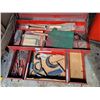 Image 2 : Mac Quality Tools with All Contents Shown (Micrometer Tools, Drill Bits, Steel Strapping Band,