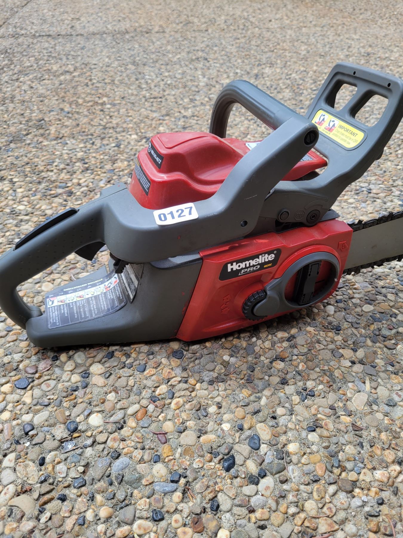 Homelite Pro 46cc Chainsaw With Case