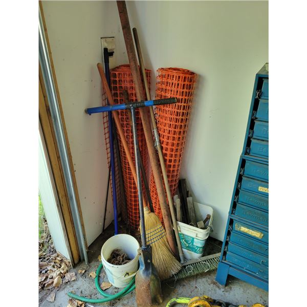 Snow Fence - Chains - Hole Digger - Brooms