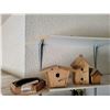 Image 1 : Three Homemade Wooden Bird Houses & Hanging Bird Bath or Feeder