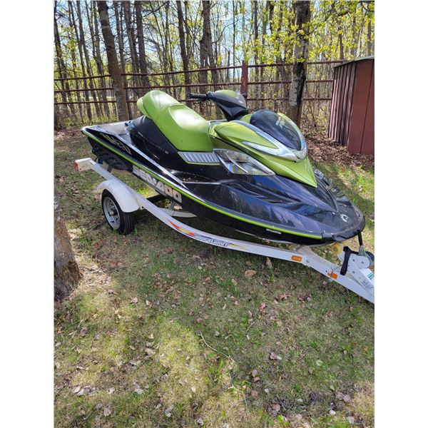 Sea-Doo RXP with ShoreLand'r Trailer ***Dismantled Engine - Unknown Issue***